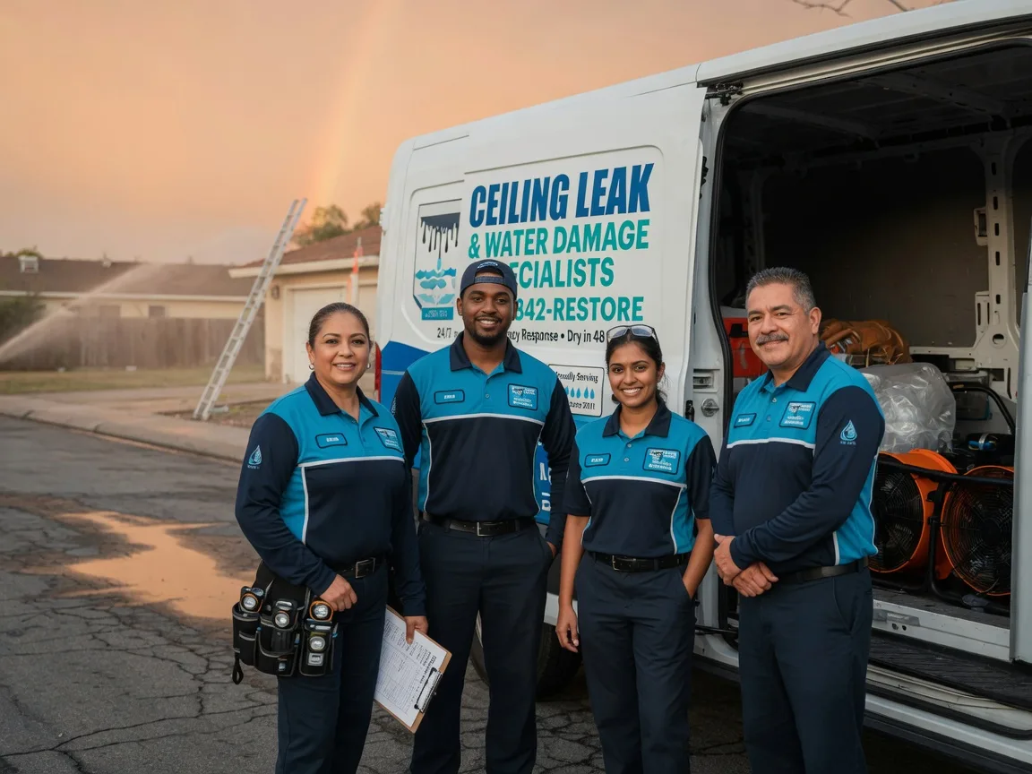 Ceiling Leak Cleanup company in Comstock, TX