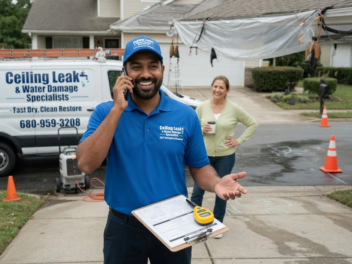 Ceiling Leak Cleanup Comstock, TX FAQs
